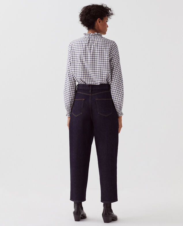NIKKI - Jean carrot 0681 rinse denim