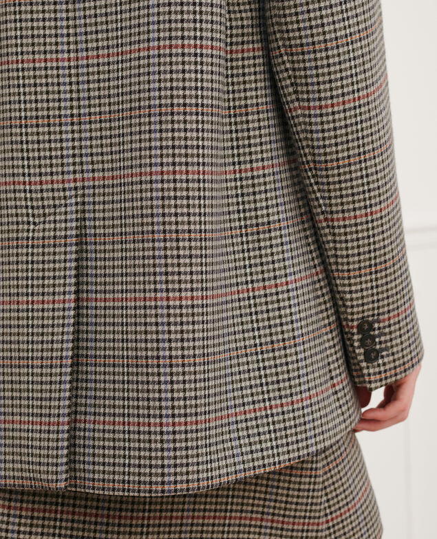 Veste masculine à carreaux 8864 03 gray check