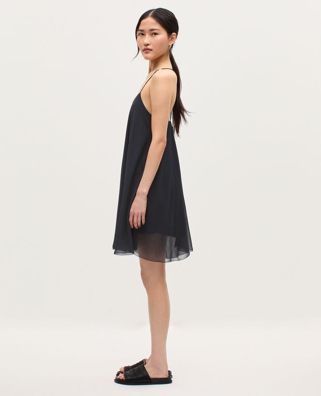 Robe courte en mousseline  K080 vulcan gray
