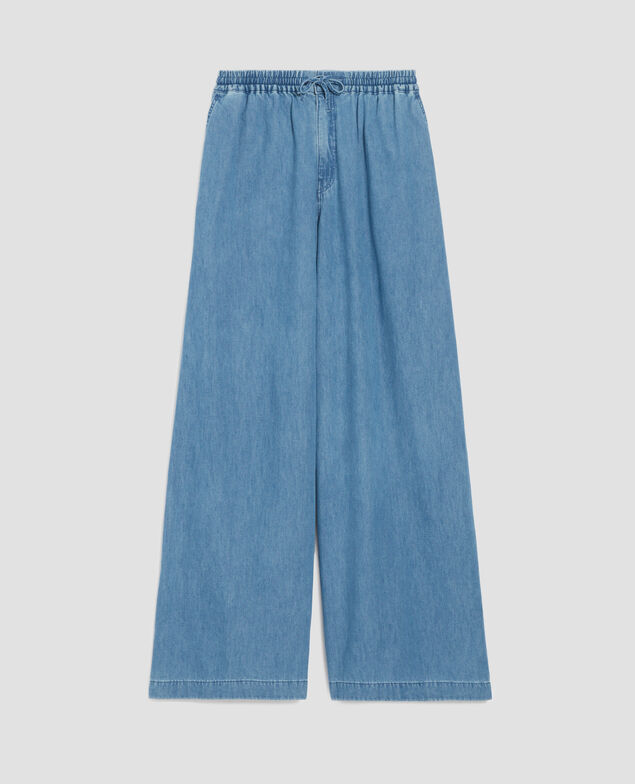 Pantalon ample en coton J630 blue wash