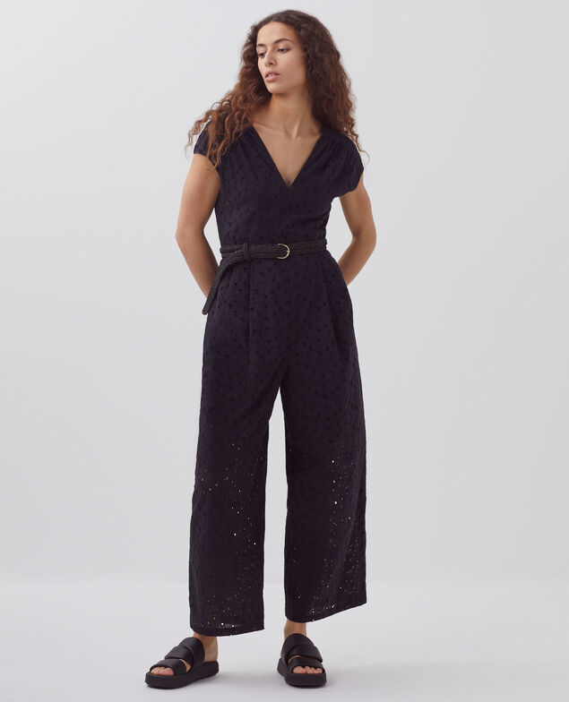 Combinaison broderie anglaise H091 black beauty