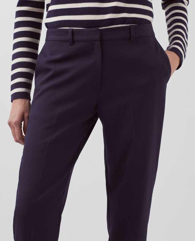Pantalon cigarette MARGUERITE 7012c 69 navy