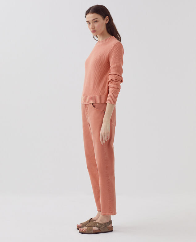 Jean slouchy RITA H120 dark pink