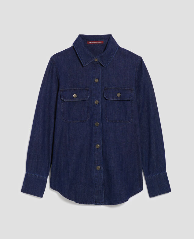 Chemise en denim de coton H680 rinse