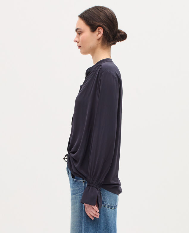 Chemise fluide à manches longues H695 night sky