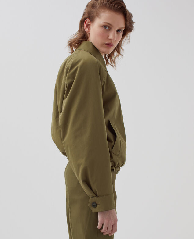 Blouson court H570 military olive