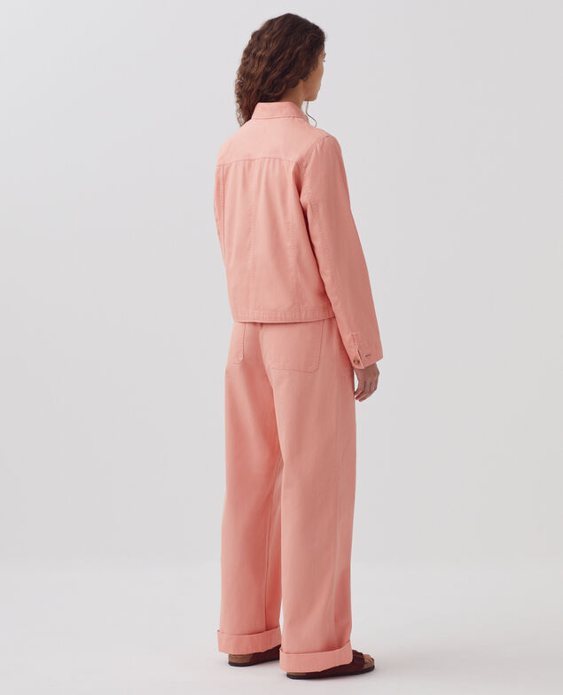Veste workwear H100 coral almond