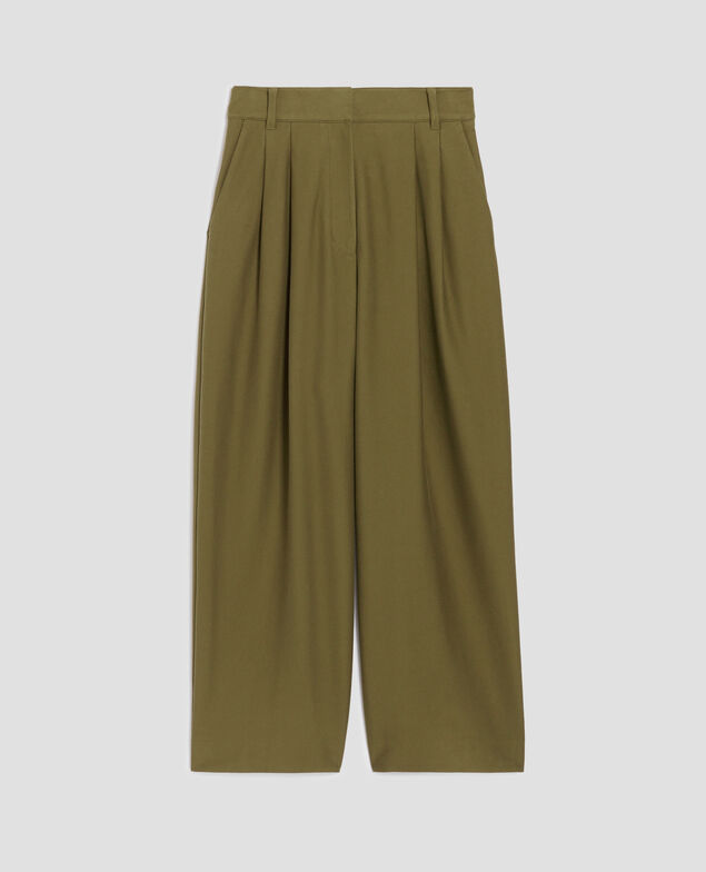 Pantalon carrot PEGGY H570 military olive