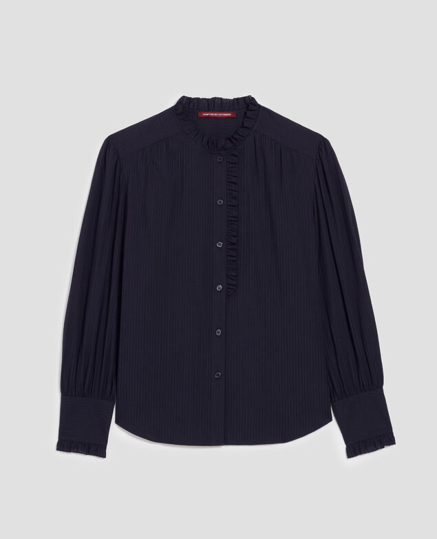 Chemise à manches longues en coton H695 night sky