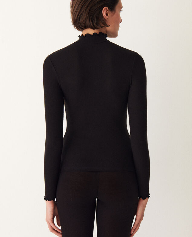 Top col roulé HEATTECH EXTRA WARM Heattech extra warm Noir