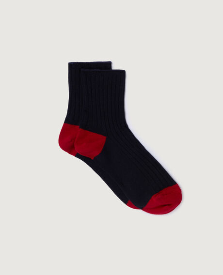 Chaussettes BICOLORES Bicolores Bico blue red