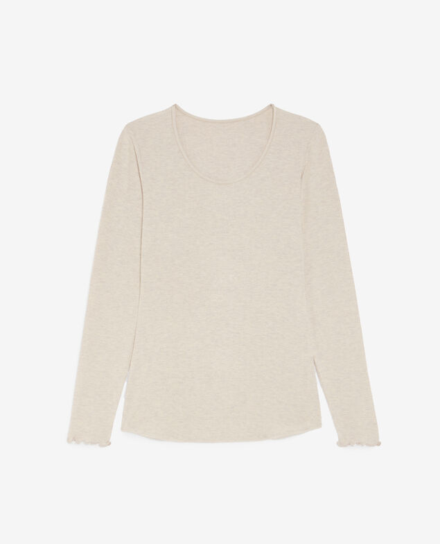 T-shirt manches longues HEATTECH EXTRA WARM Heattech extra warm Gris chine