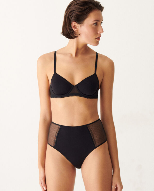 Culotte taille haute DAILY FEMININ Daily feminin Noir