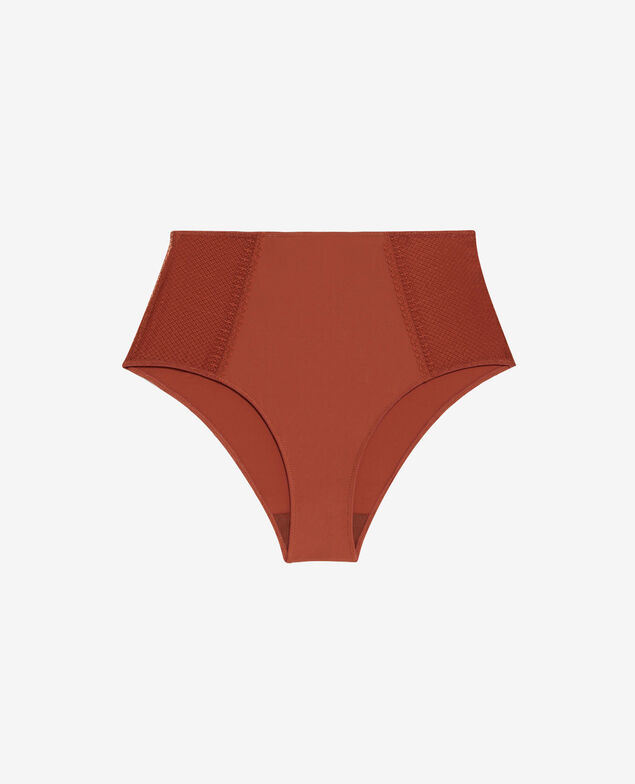 Culotte taille haute DAILY FEMININ Daily feminin Marron cannelle