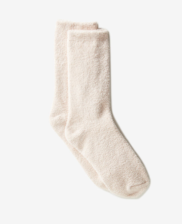 Chaussettes FLEECE Fleece Blanc rose