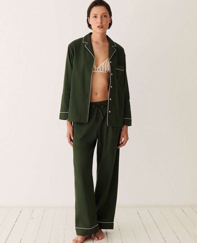 Set de pyjama DREAM FLANELLE Dream flanelle Green