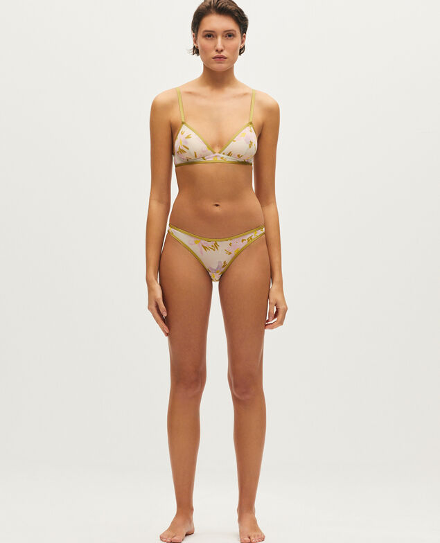 Culotte taille basse CHERI TULLE PRINT Cheri tulle print Hawai pink