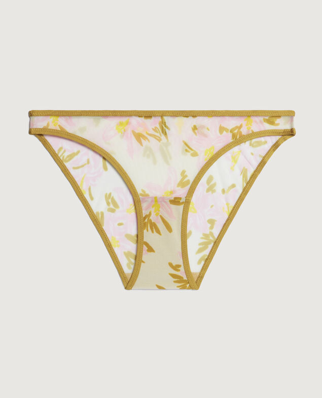 Culotte taille basse CHERI TULLE PRINT Cheri tulle print Hawai pink