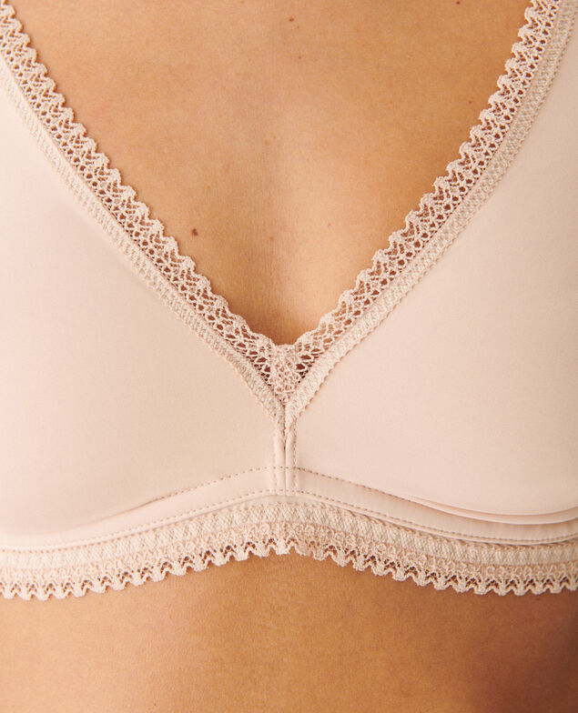 Soutien-gorge sans armatures DAILY FEMININ Daily feminin Poudre