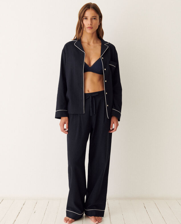 Set de pyjama DREAM FLANELLE Dream flanelle Navy
