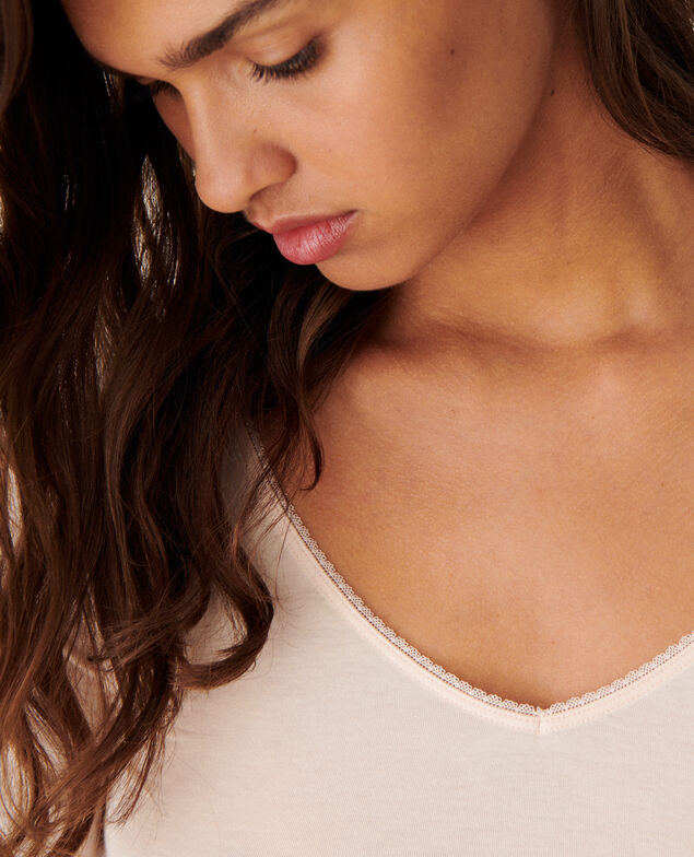 T-shirt manches longues HEATTECH SECONDE PEAU Heattech seconde peau Rose praline