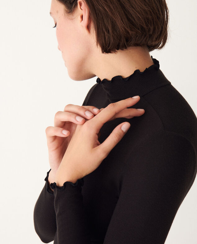 Top col roulé HEATTECH EXTRA WARM Heattech extra warm Noir