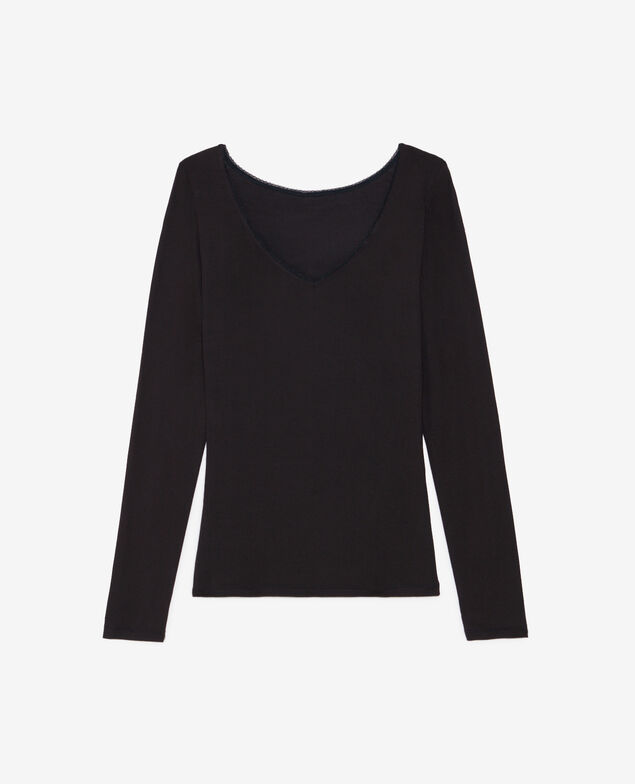 T-shirt manches longues HEATTECH SECONDE PEAU Heattech seconde peau Noir