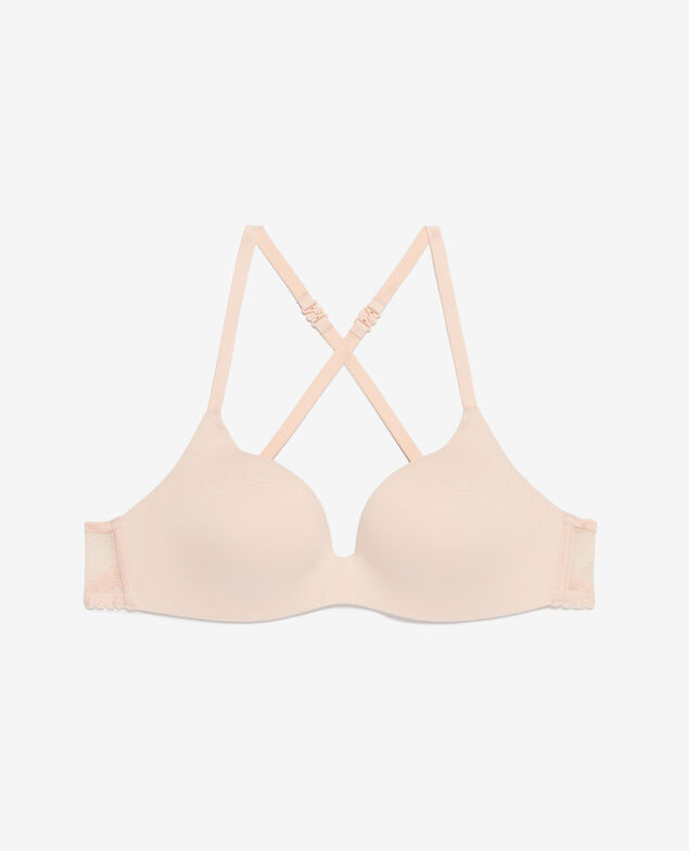 Soutien-gorge triangle moulé sans armatures DAILY FEMININ Daily feminin Poudre