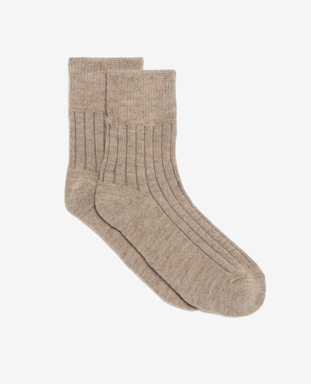 Chaussettes COTELEE Cotelee Taupe chin&eacute;