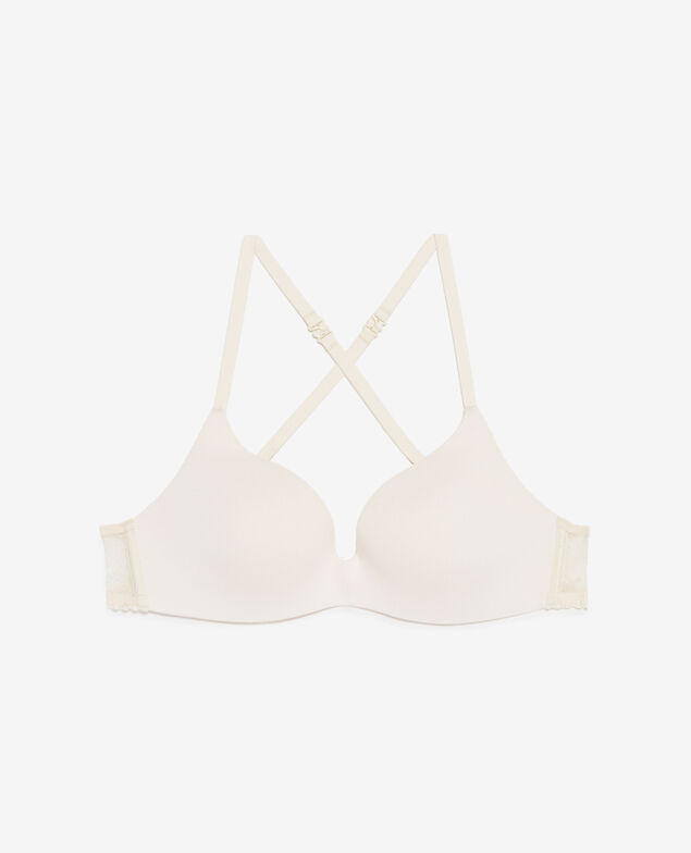 Soutien-gorge triangle moulé sans armatures DAILY FEMININ Daily feminin Blanc rose