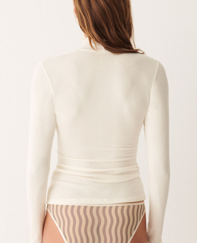 Top col roulé HEATTECH EXTRA WARM Heattech extra warm Ivoire