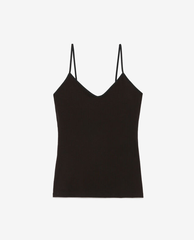 Caraco à soutien-gorge intégré HEATTECH EXTRA WARM Heattech extra warm Noir