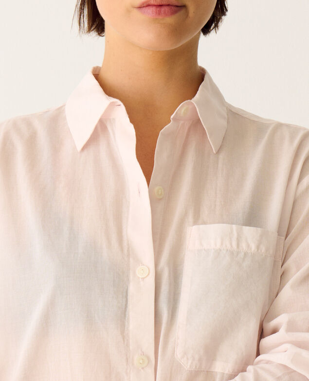 Veste de pyjama BOYFRIEND Boyfriend Solid pink bloom