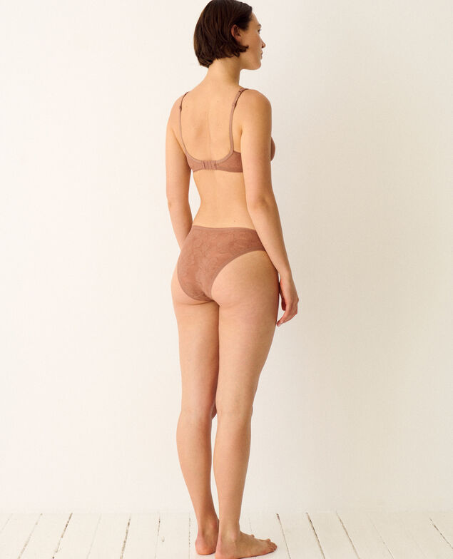 Culotte taille basse SASHA Sasha Brun chataigne