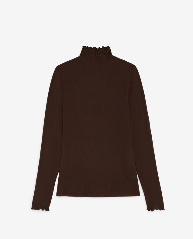 Top col roulé HEATTECH EXTRA WARM Heattech extra warm Choco chiné