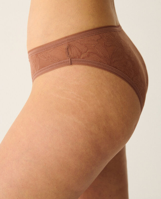 Culotte taille basse SASHA Sasha Brun chataigne