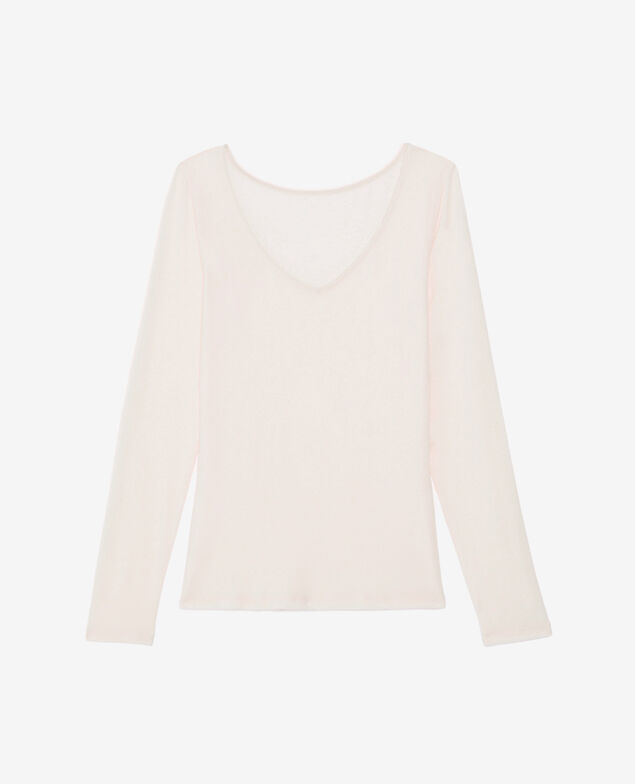 T-shirt manches longues HEATTECH SECONDE PEAU Heattech seconde peau Rose praline