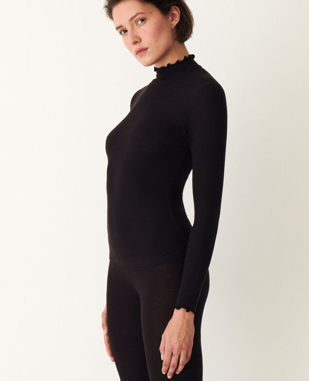 Top col roulé HEATTECH EXTRA WARM Heattech extra warm Noir