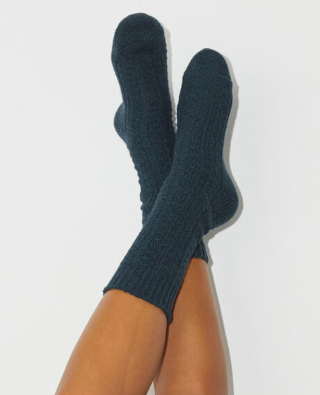 Chaussettes CHINEES Chinees Mel green navy