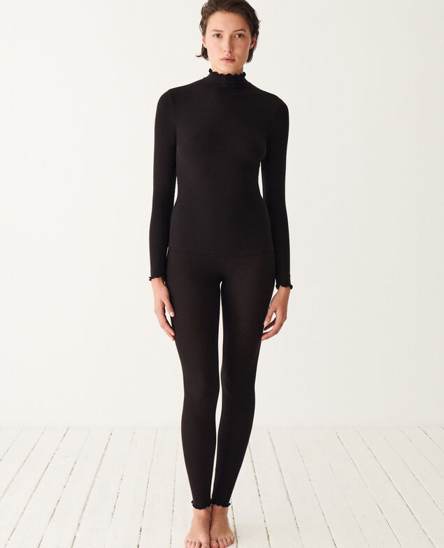 Top col roulé HEATTECH EXTRA WARM Heattech extra warm Noir