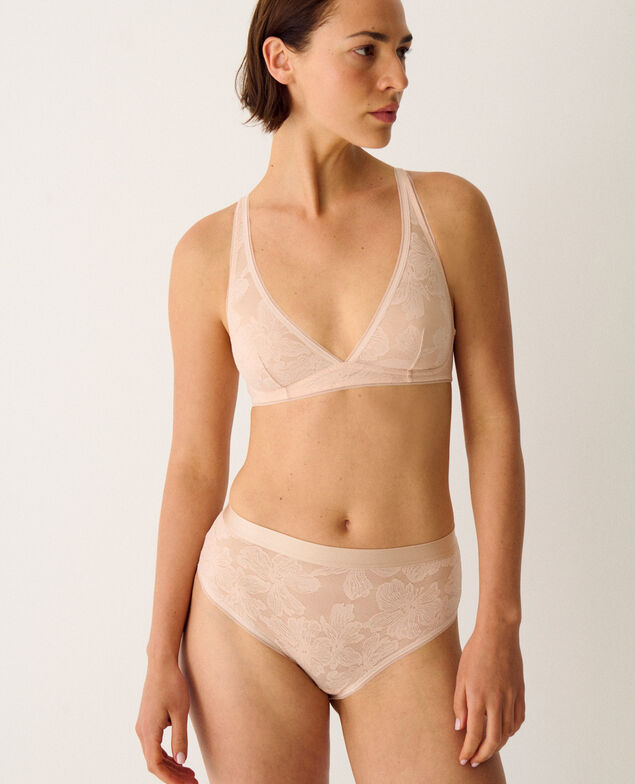 Soutien-gorge triangle sans armatures SASHA Sasha Poudre