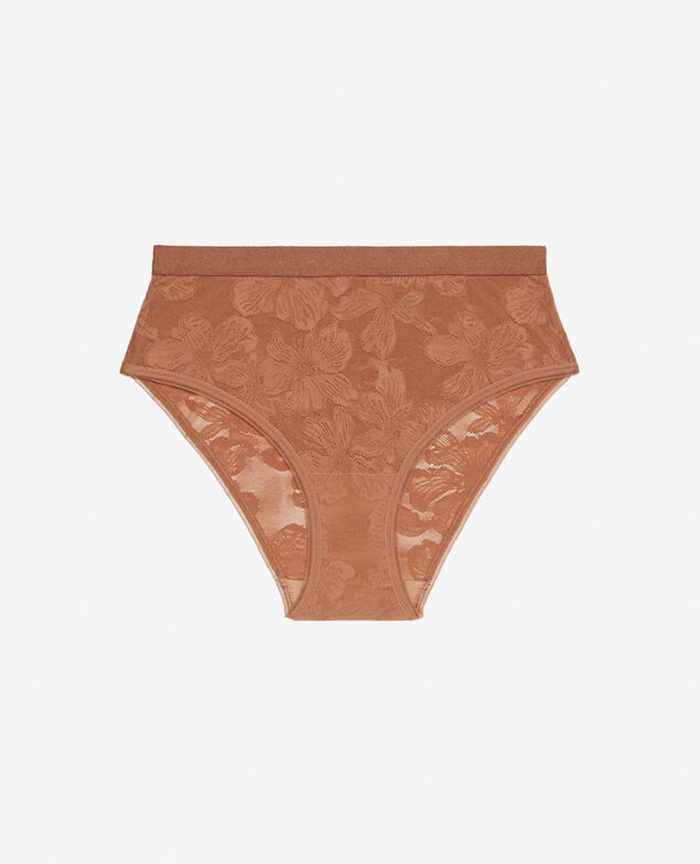 Culotte taille haute SASHA Sasha Brun chataigne