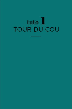 Porter un foulard en Tour de Cou