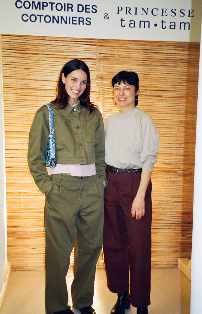 @zoeleger & Claire Maricq porte LE CABANON – Comptoir des Cotonniers